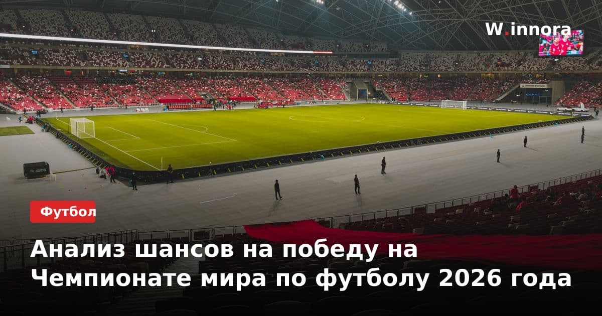 Анализ шансов на победу на Чемпионате мира по футболу 2026 года