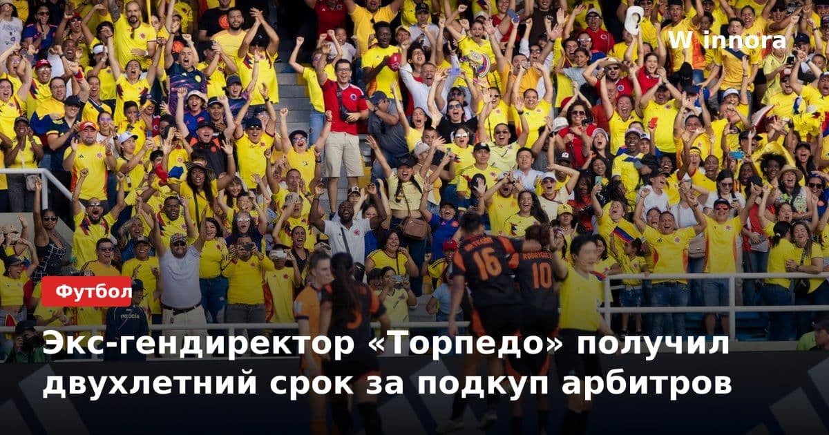 Экс-гендиректор «Торпедо» получил двухлетний срок за подкуп арбитров