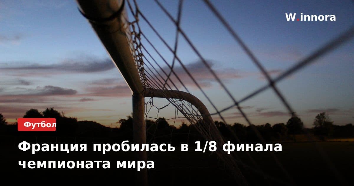 Франция пробилась в 1/8 финала чемпионата мира