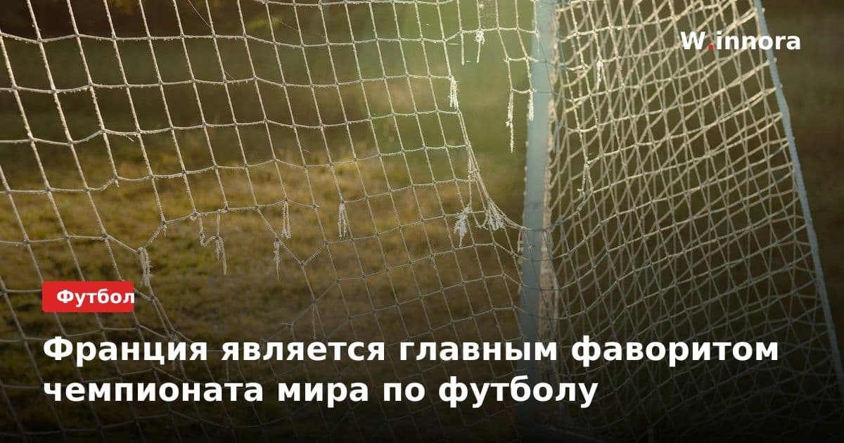 Франция является главным фаворитом чемпионата мира по футболу