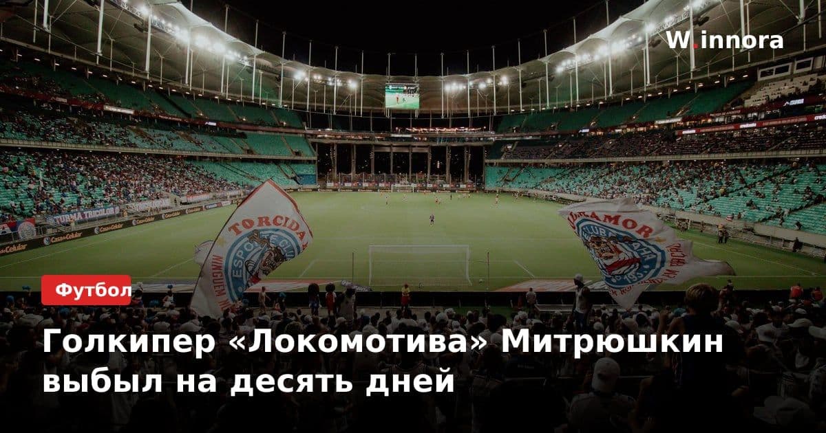 Голкипер «Локомотива» Митрюшкин выбыл на десять дней