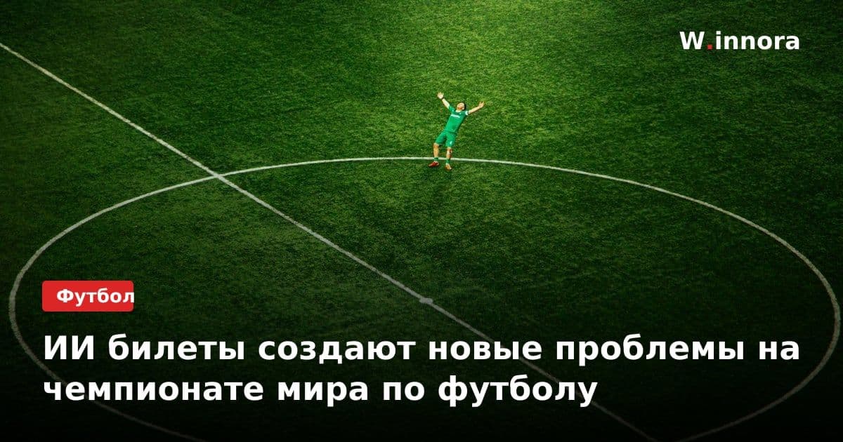 ИИ билеты создают новые проблемы на чемпионате мира по футболу