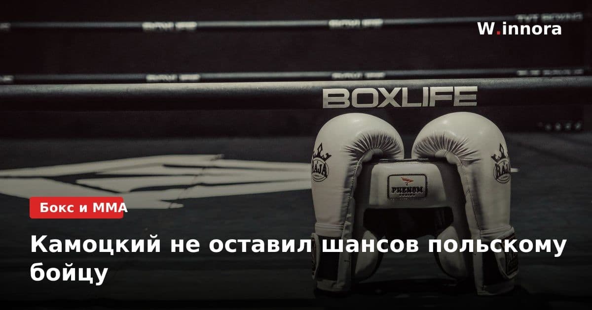 Камоцкий не оставил шансов польскому бойцу