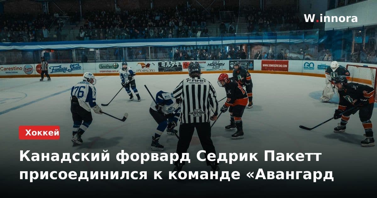 Канадский форвард Седрик Пакетт присоединился к команде «Авангард