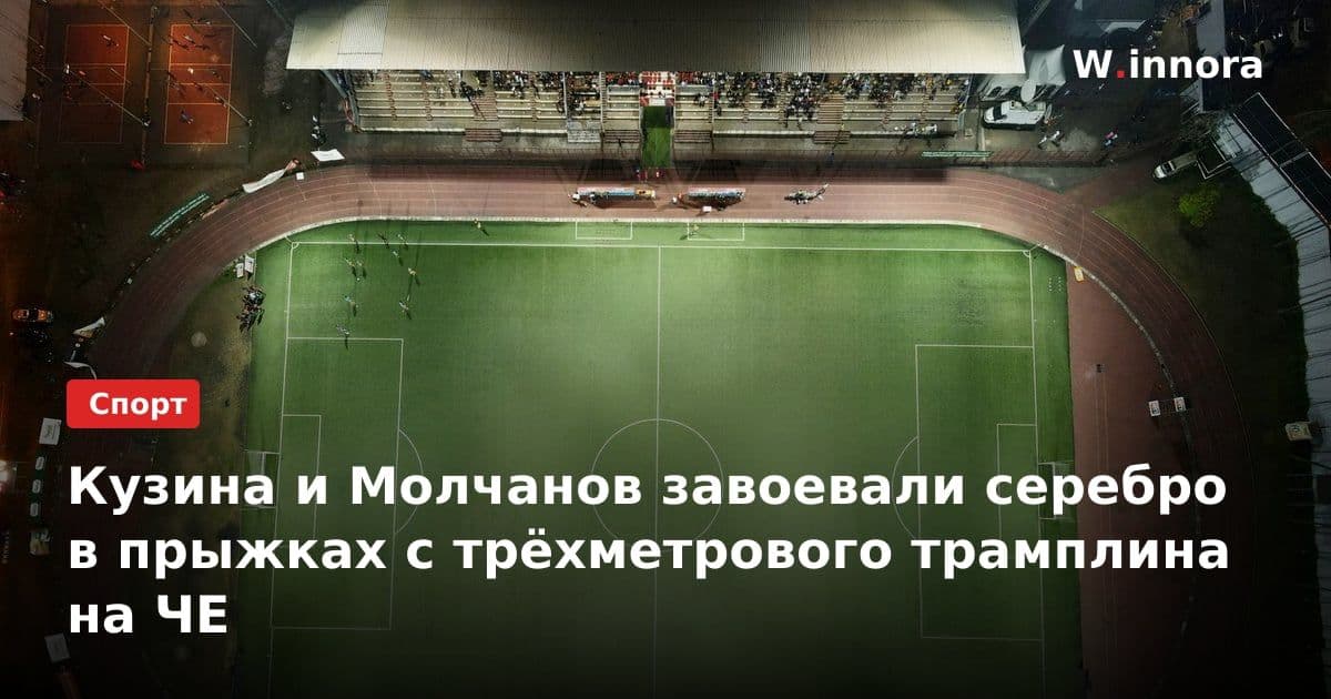 Кузина и Молчанов завоевали серебро в прыжках с трёхметрового трамплина на ЧЕ