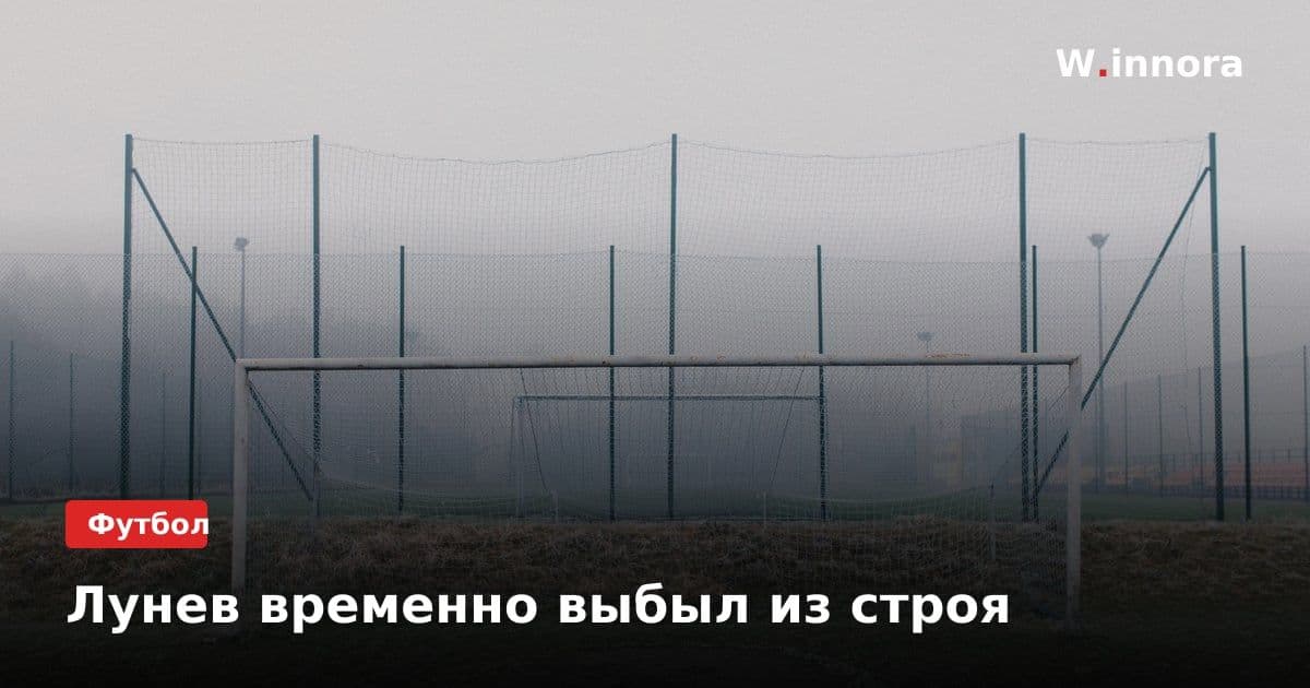 Лунев временно выбыл из строя