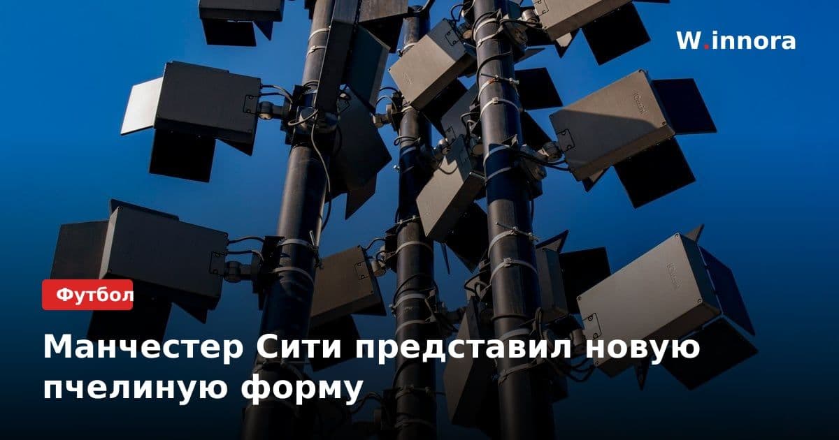 Манчестер Сити представил новую пчелиную форму