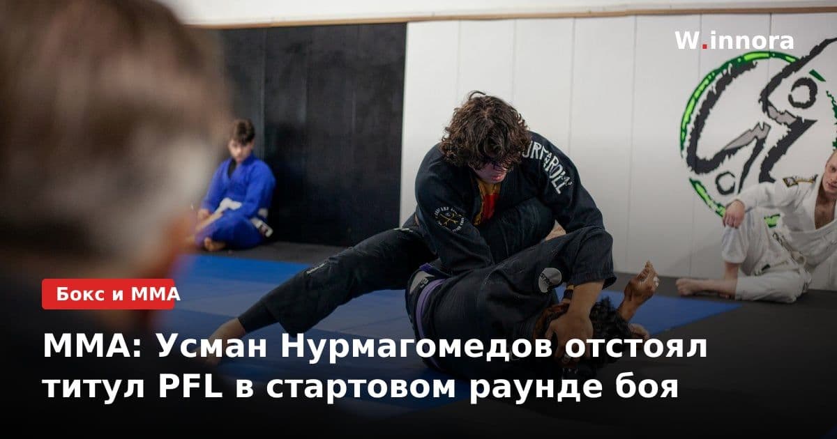 ММА: Усман Нурмагомедов отстоял титул PFL в стартовом раунде боя