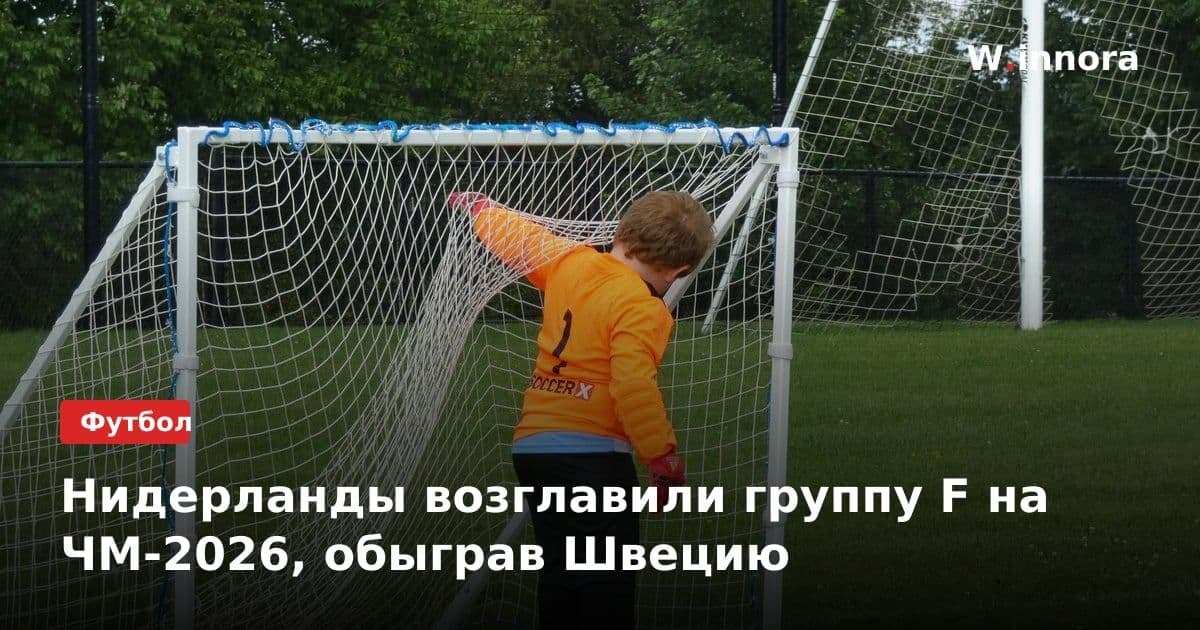 Нидерланды возглавили группу F на ЧМ-2026, обыграв Швецию