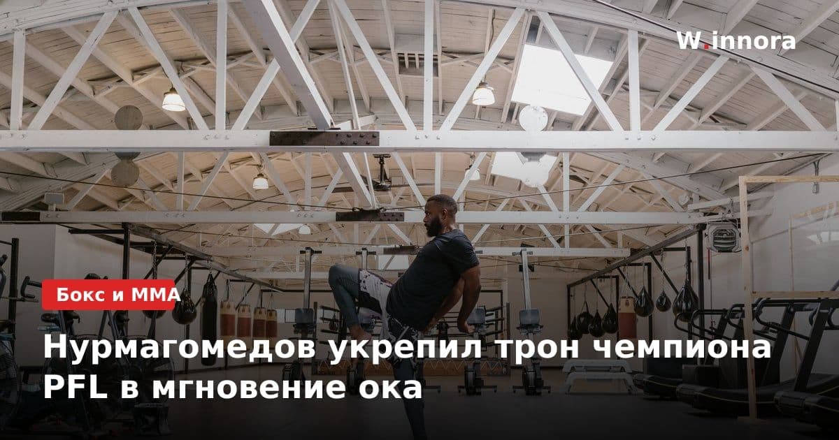 Нурмагомедов укрепил трон чемпиона PFL в мгновение ока