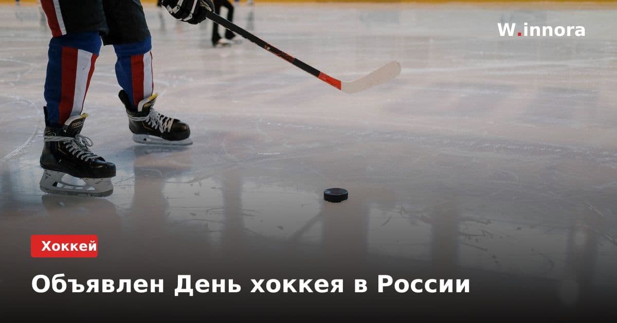Объявлен День хоккея в России