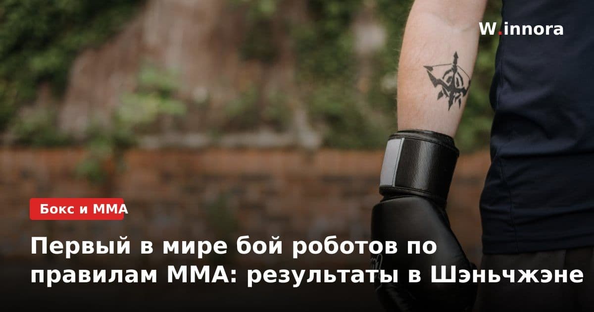 Первый в мире бой роботов по правилам ММА: результаты в Шэньчжэне