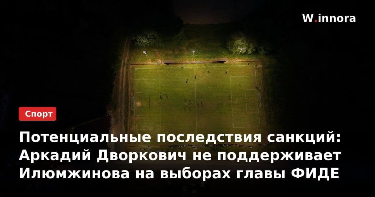 Потенциальные последствия санкций: Аркадий Дворкович не поддерживает Илюмжинова на выборах главы ФИДЕ
