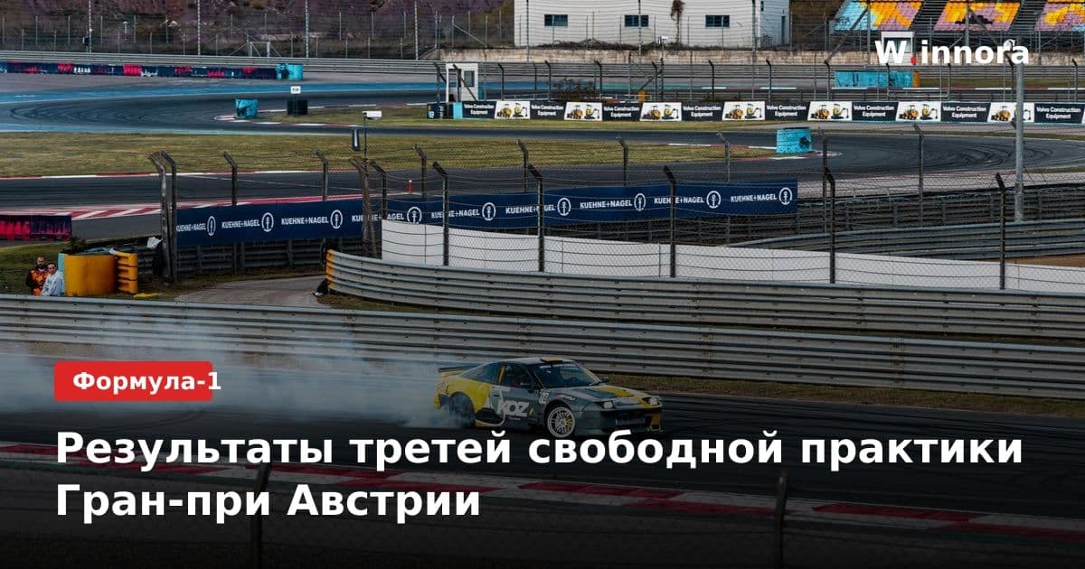 Результаты третей свободной практики Гран-при Австрии
