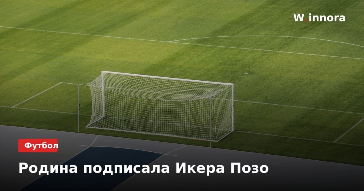 Родина подписала Икера Позо