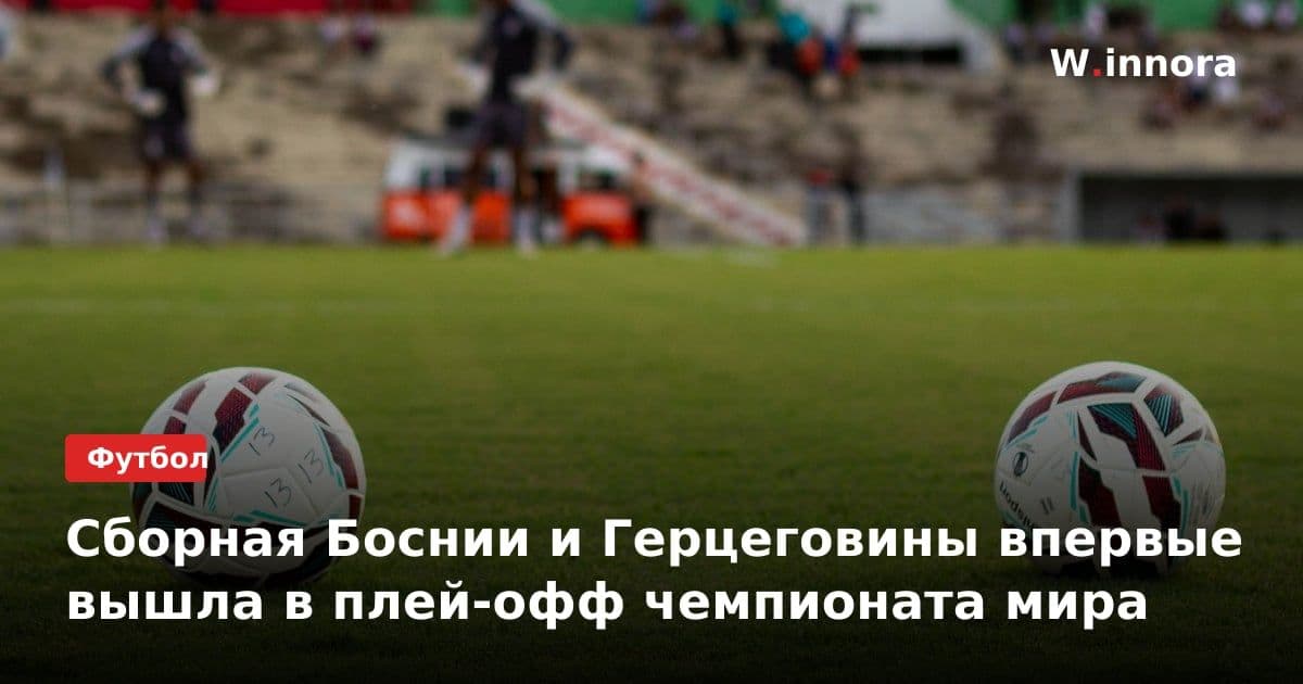 Сборная Боснии и Герцеговины впервые вышла в плей-офф чемпионата мира