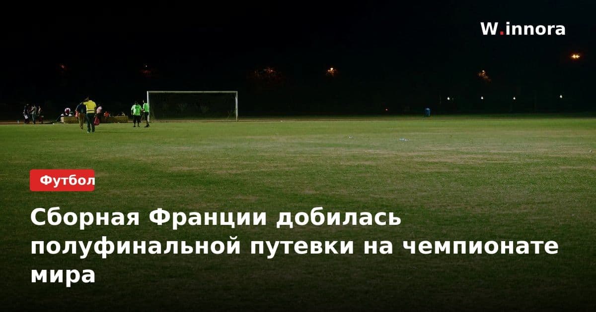Сборная Франции добилась полуфинальной путевки на чемпионате мира