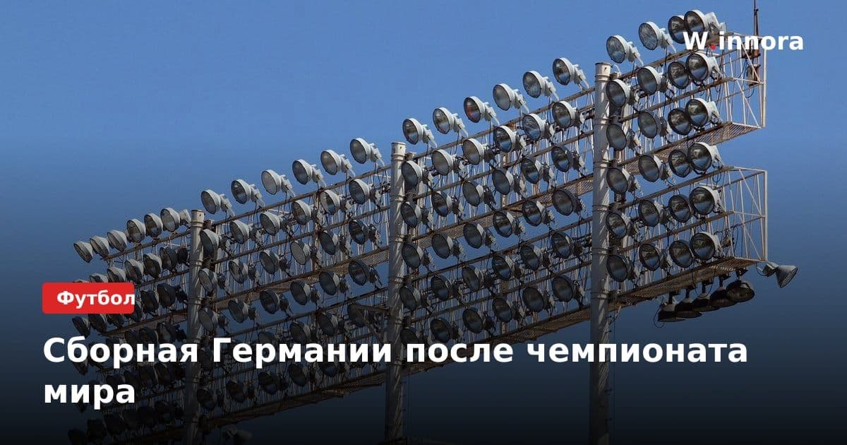 Сборная Германии после чемпионата мира