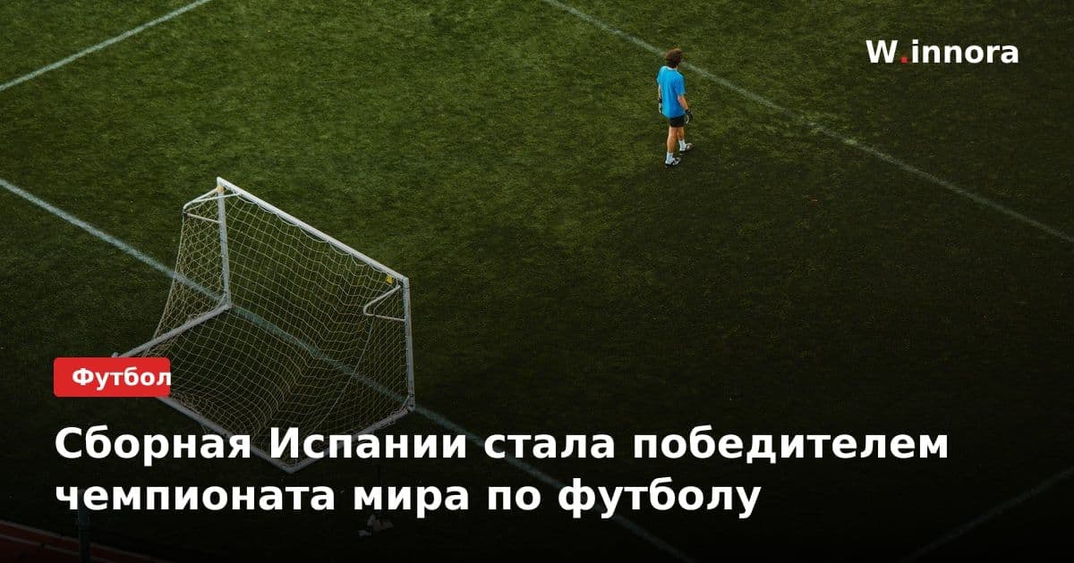 Сборная Испании стала победителем чемпионата мира по футболу