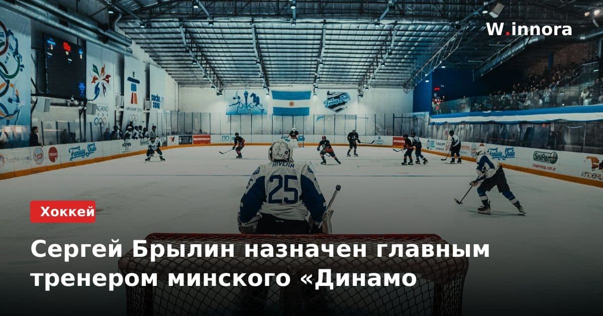 Сергей Брылин назначен главным тренером минского «Динамо