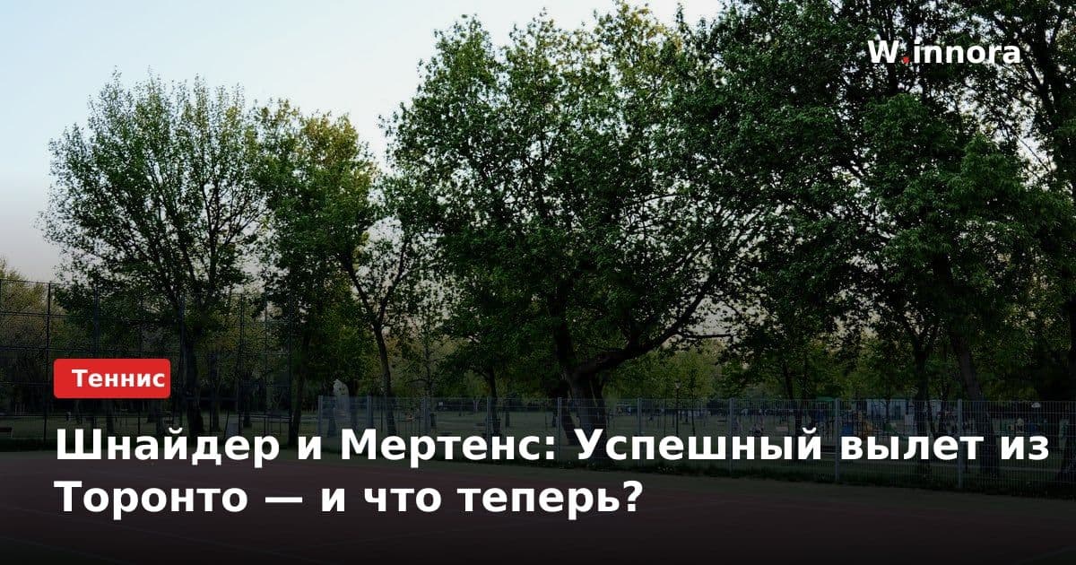 Шнайдер и Мертенс: Успешный вылет из Торонто — и что теперь?