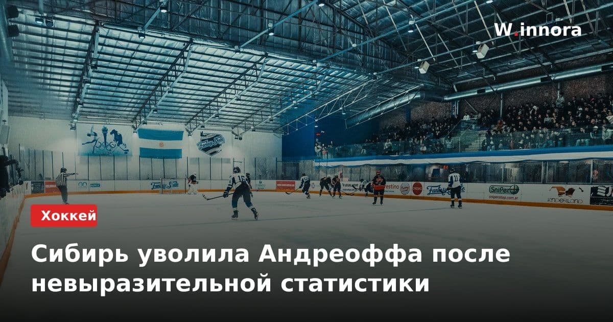 Сибирь уволила Андреоффа после невыразительной статистики